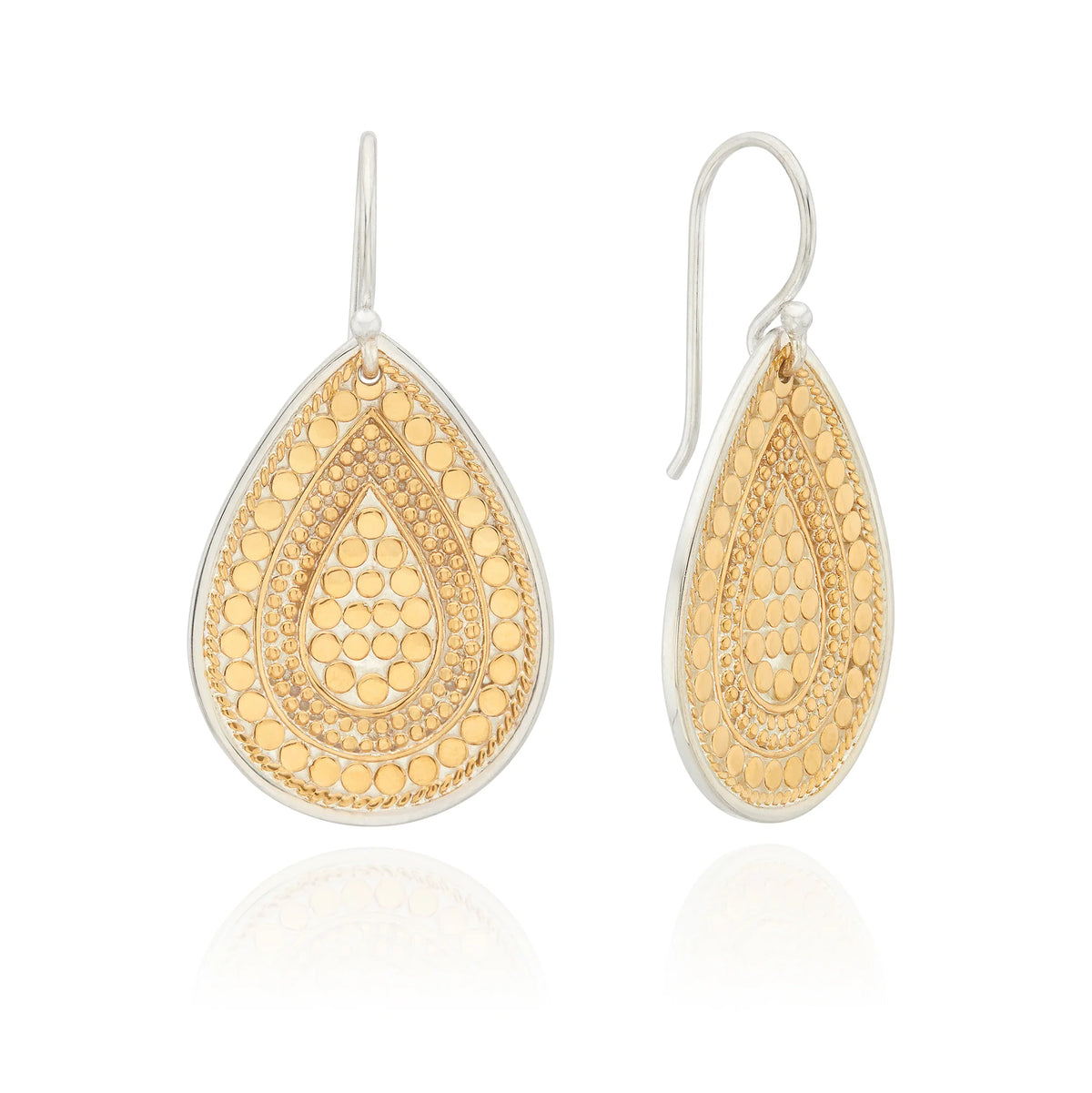 Classic Teardrop Earrings - Gold