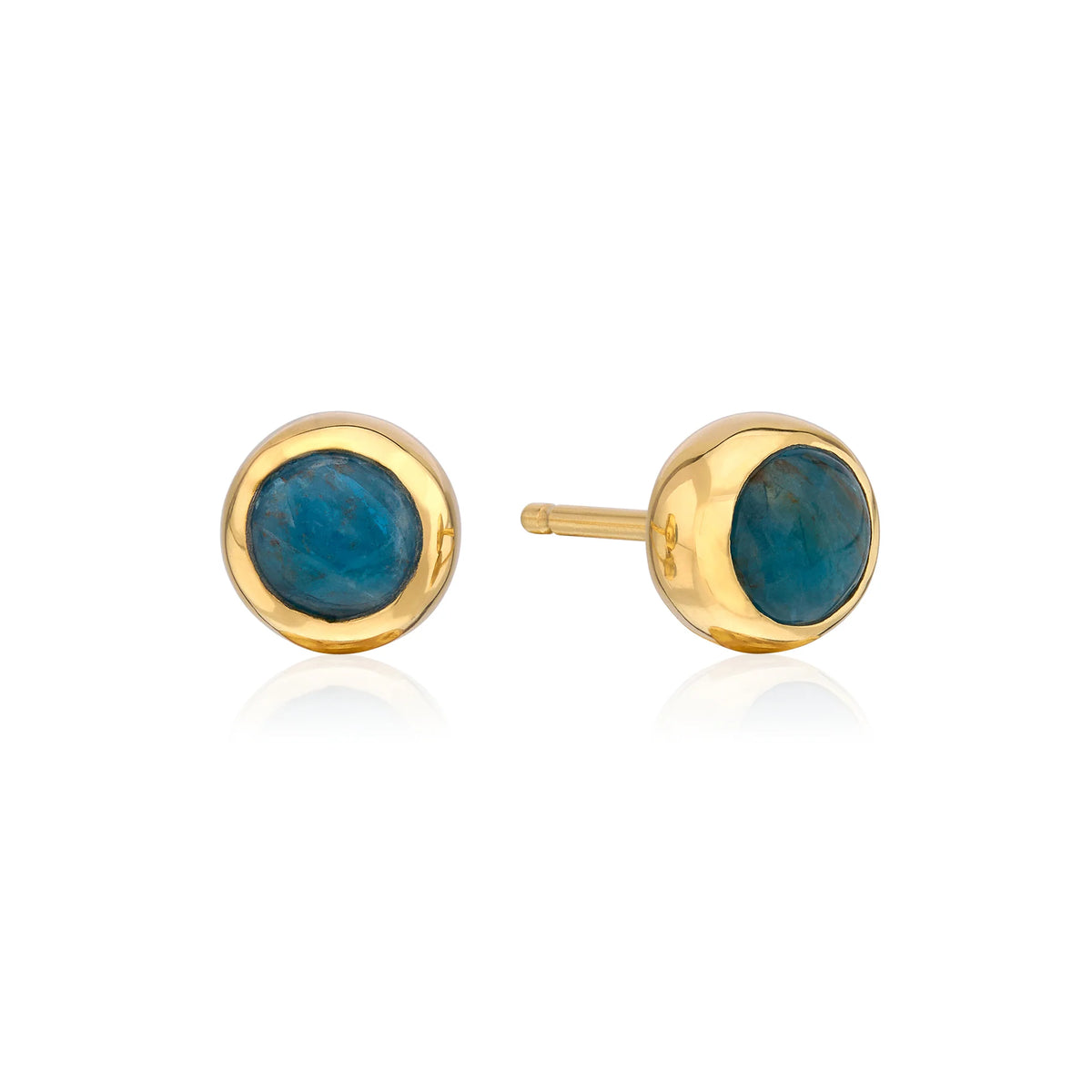 Apatite Studs - Gold