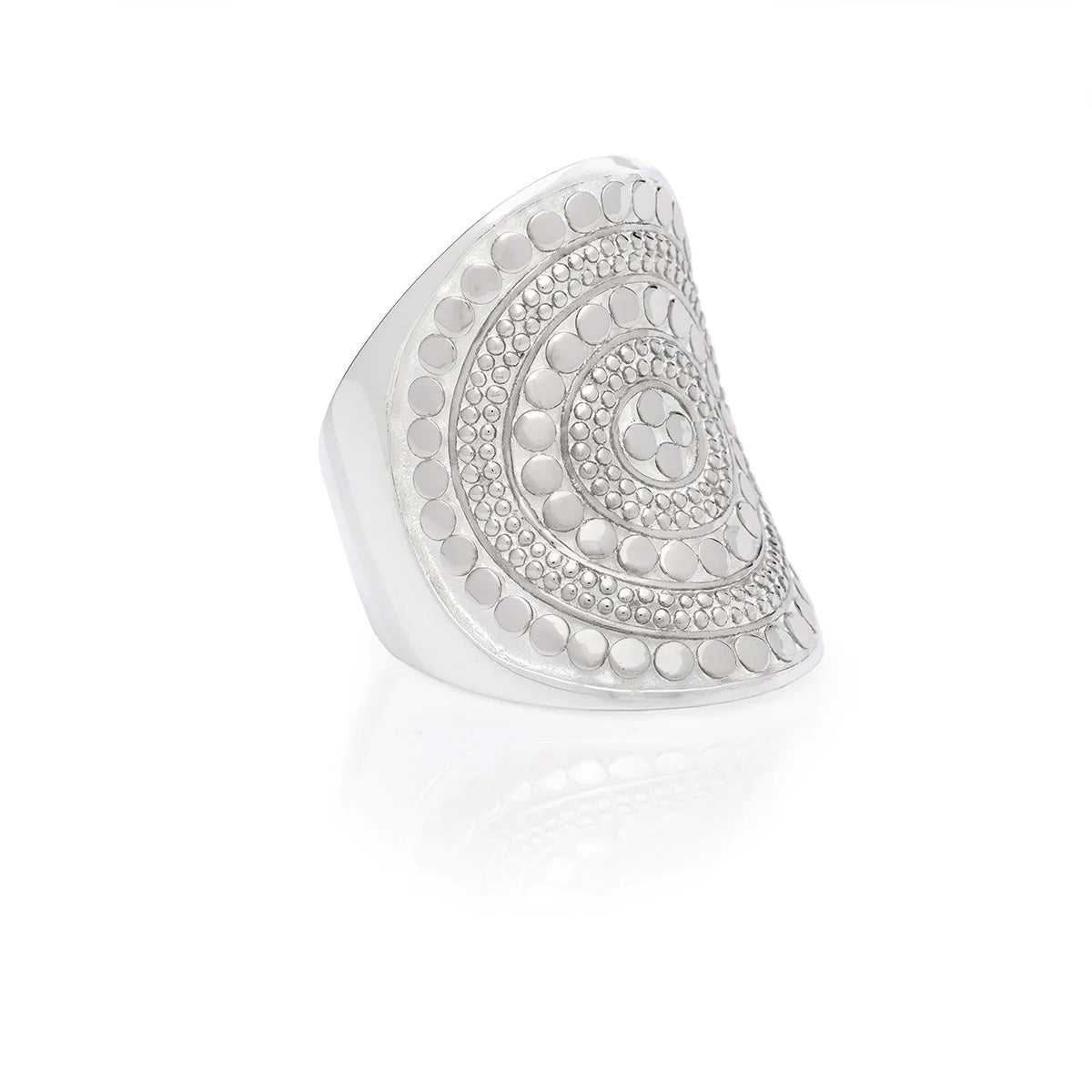 Anna Beck Classic Saddle Ring - Silver