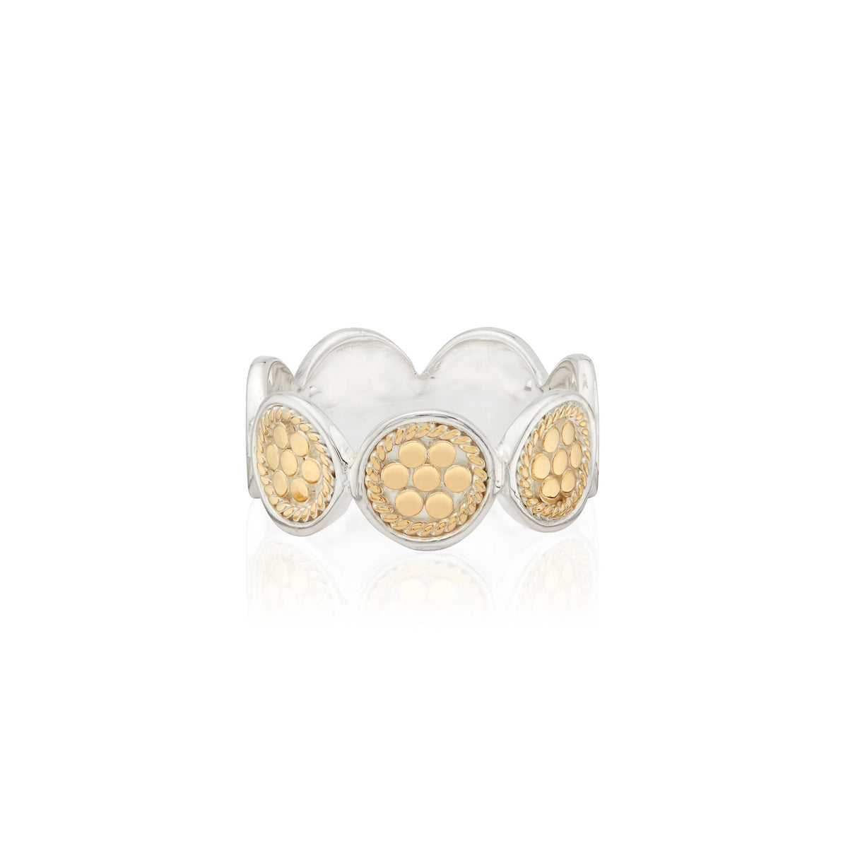 Anna Beck Classic Multi-Disc Ring - Gold