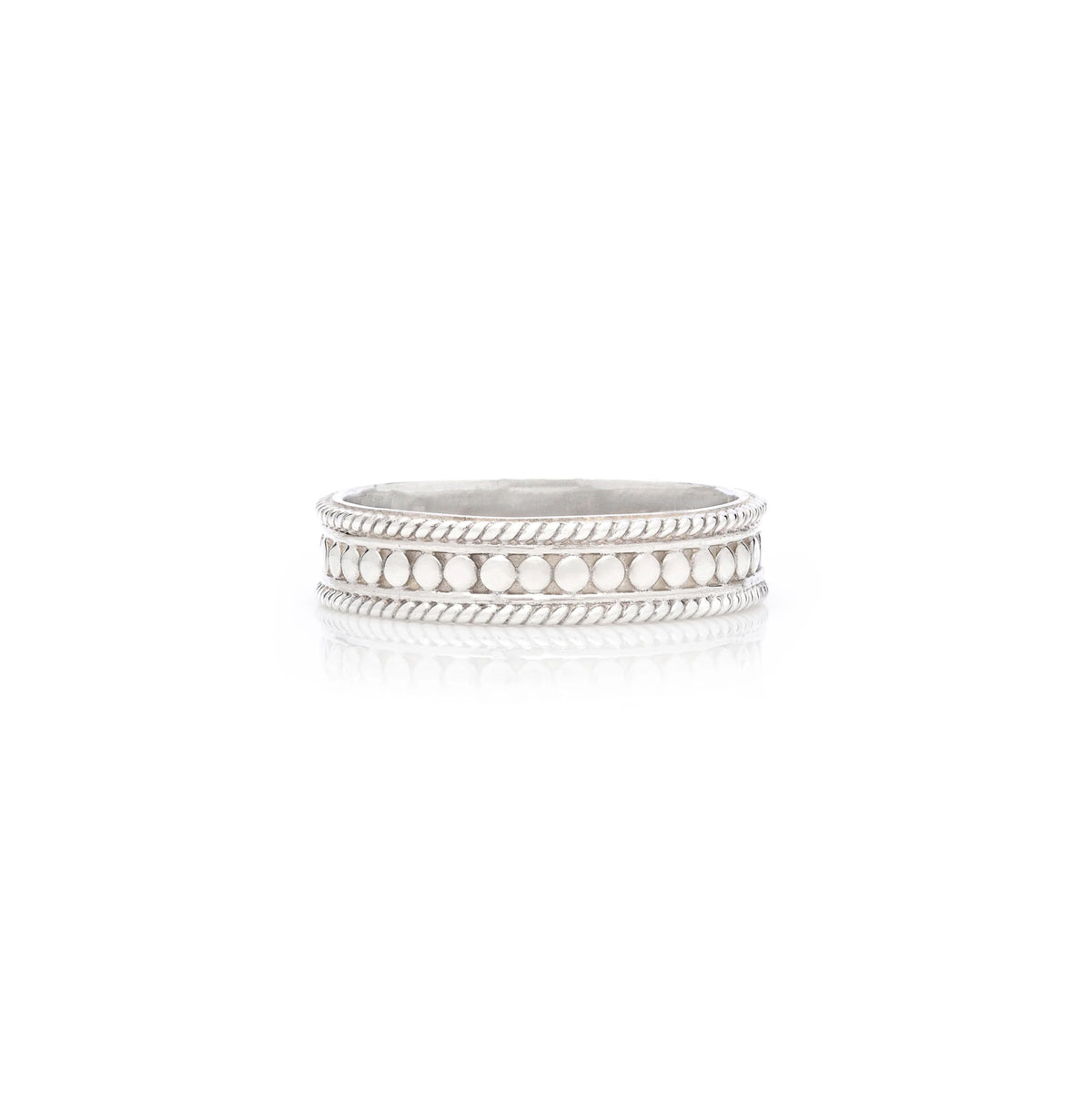 Anna Beck Classic Stacking Ring - Silver