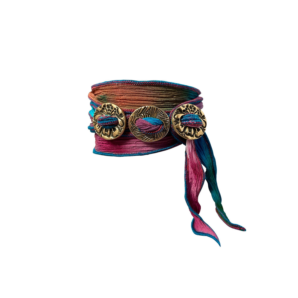 Caravana Jewelry Silk Wrap Bracelet