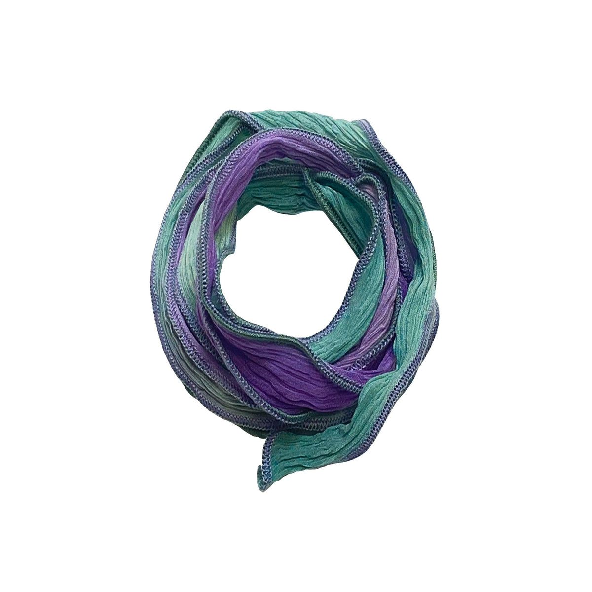 Lavender-Sage Hombre Silk Ribbon