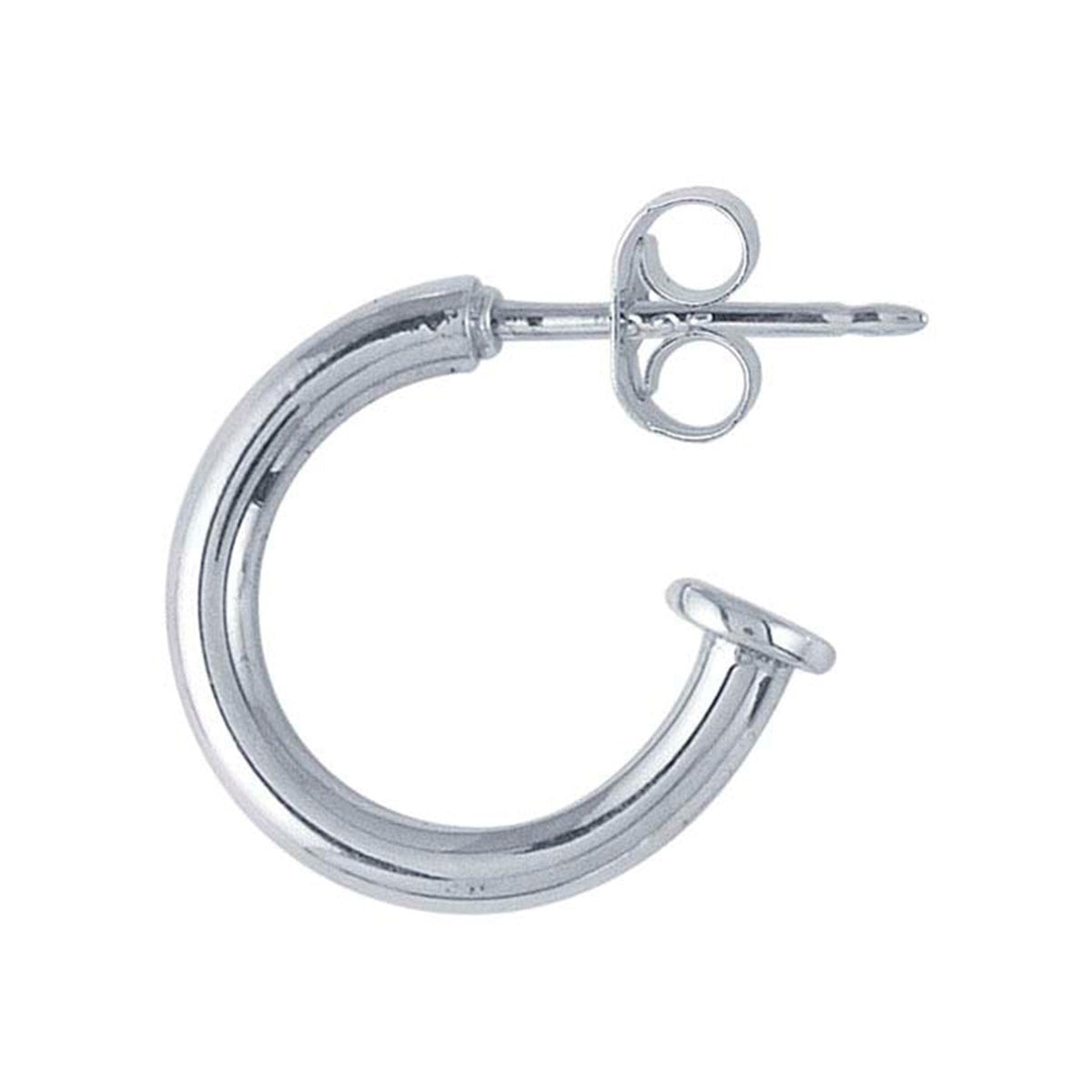 Sterling Silver 3/4 Hoop Earrings