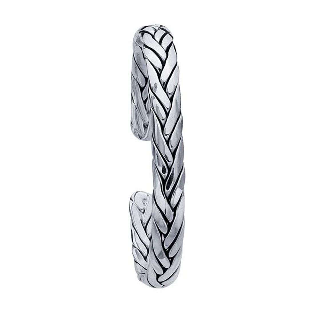 Sterling Silver Woven Cuff Bracelet